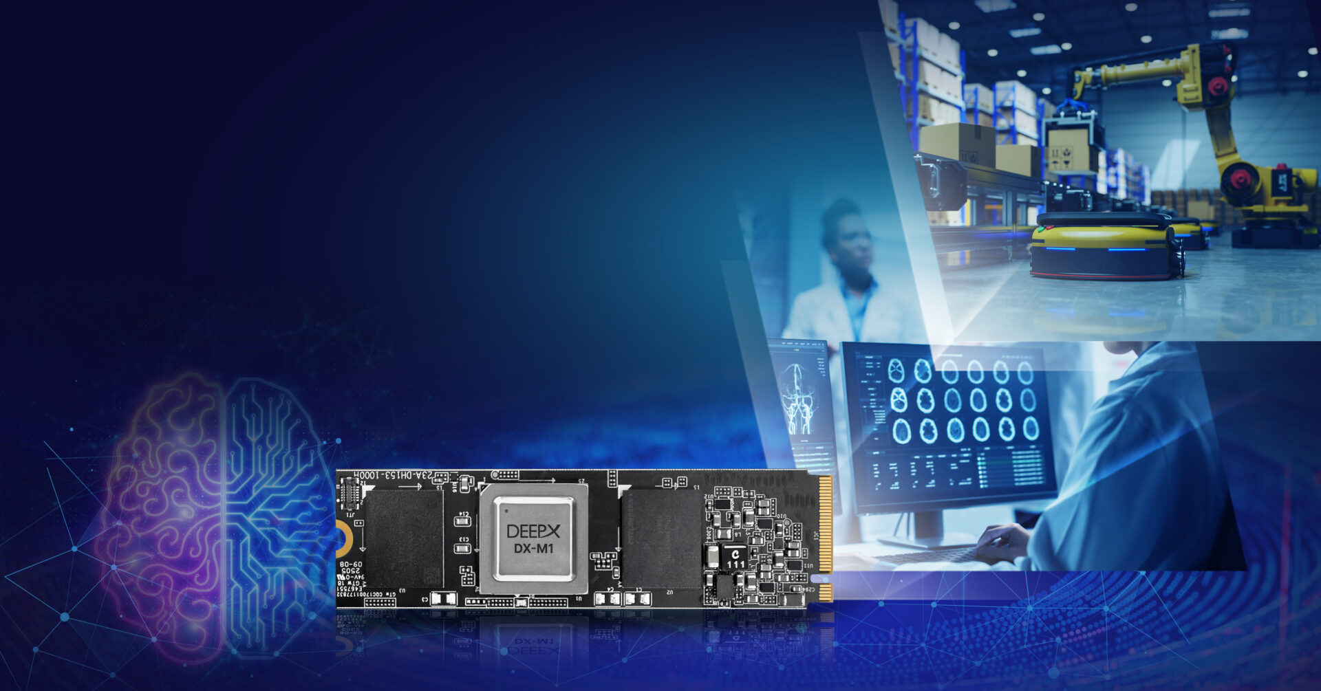 Les processeurs IA de DEEPX équipent un module M.2 d’Advantech