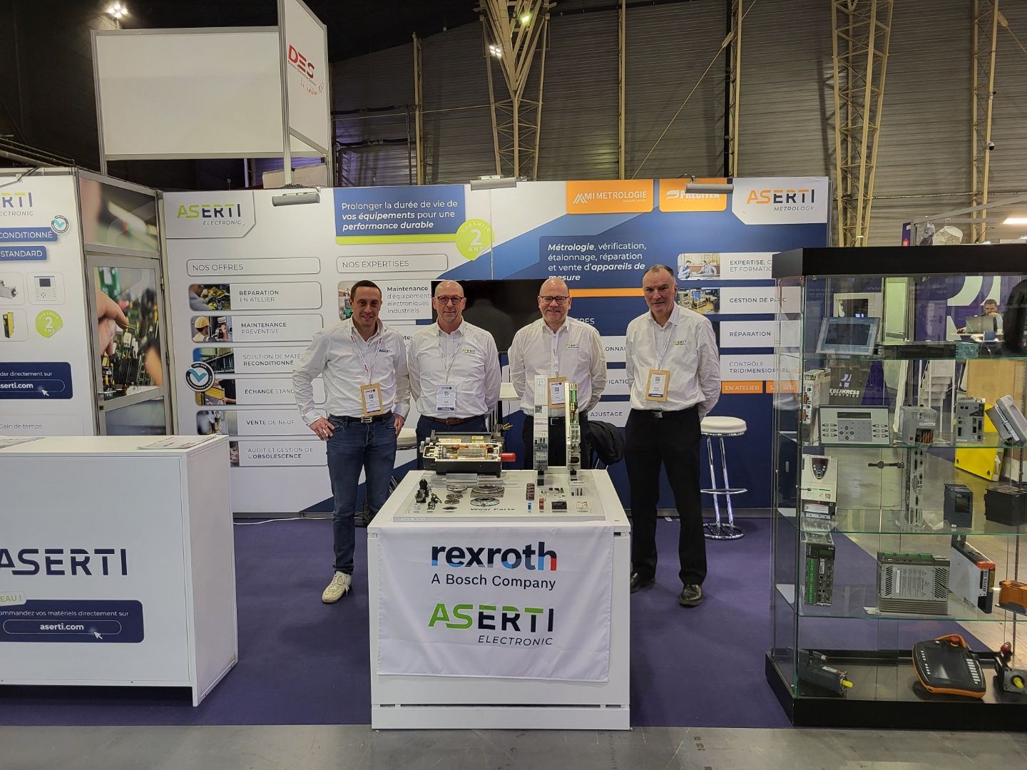 Plus de 15000 pièces disponibles sur le nouveau site marchand de matériels reconditionnés d’Aserti